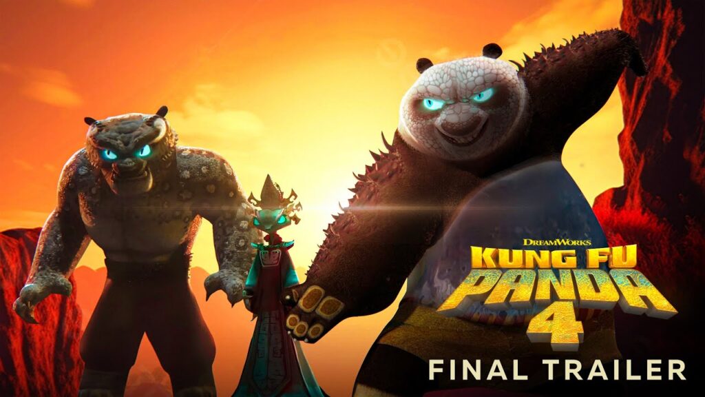 Movies and TV - Kung Fu Panda 4.